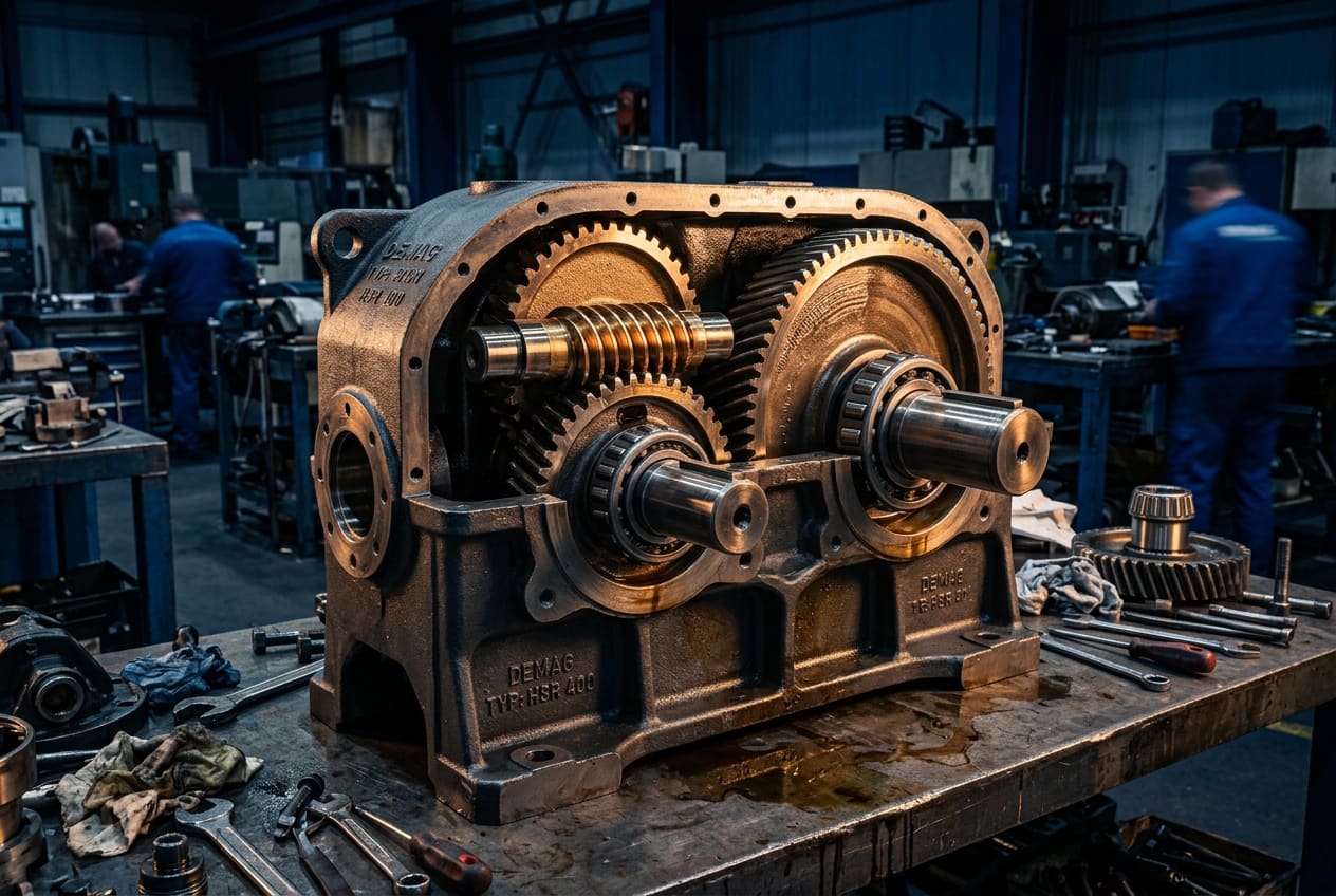 Mantenimiento de reductores industriales